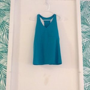 NWOT Fabletics green workout top